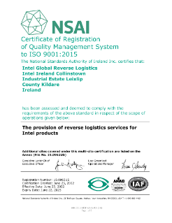 Asistencia de post ventas ISO 9001:2015