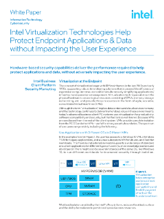 Tecnologías de virtualización de Intel