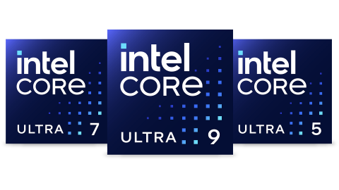 Recurso conectado con la insignia de la familia de procesadores Intel® Core™ Ultra
