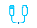 Icono de PI de DisplayPort
